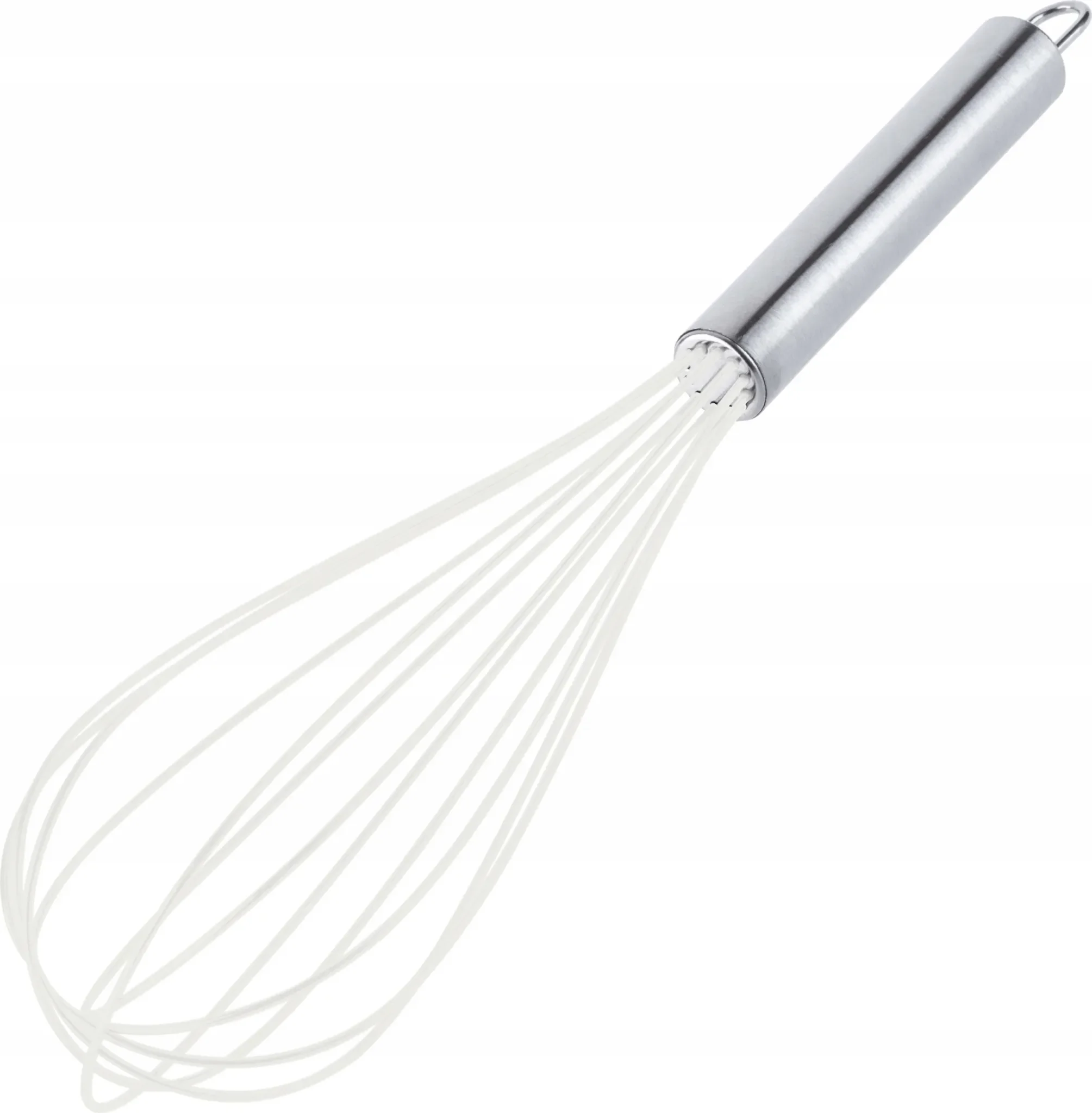KADAX Handschneebesen "Tayral" – Silikon & Edelstahl, Weiß, 30 cm